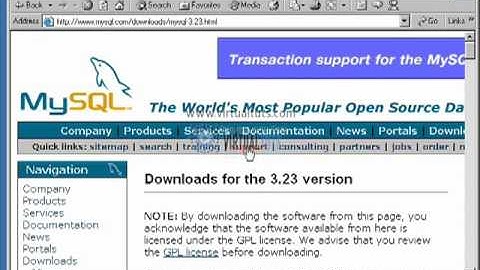 Course 06 Installing MySQL part1