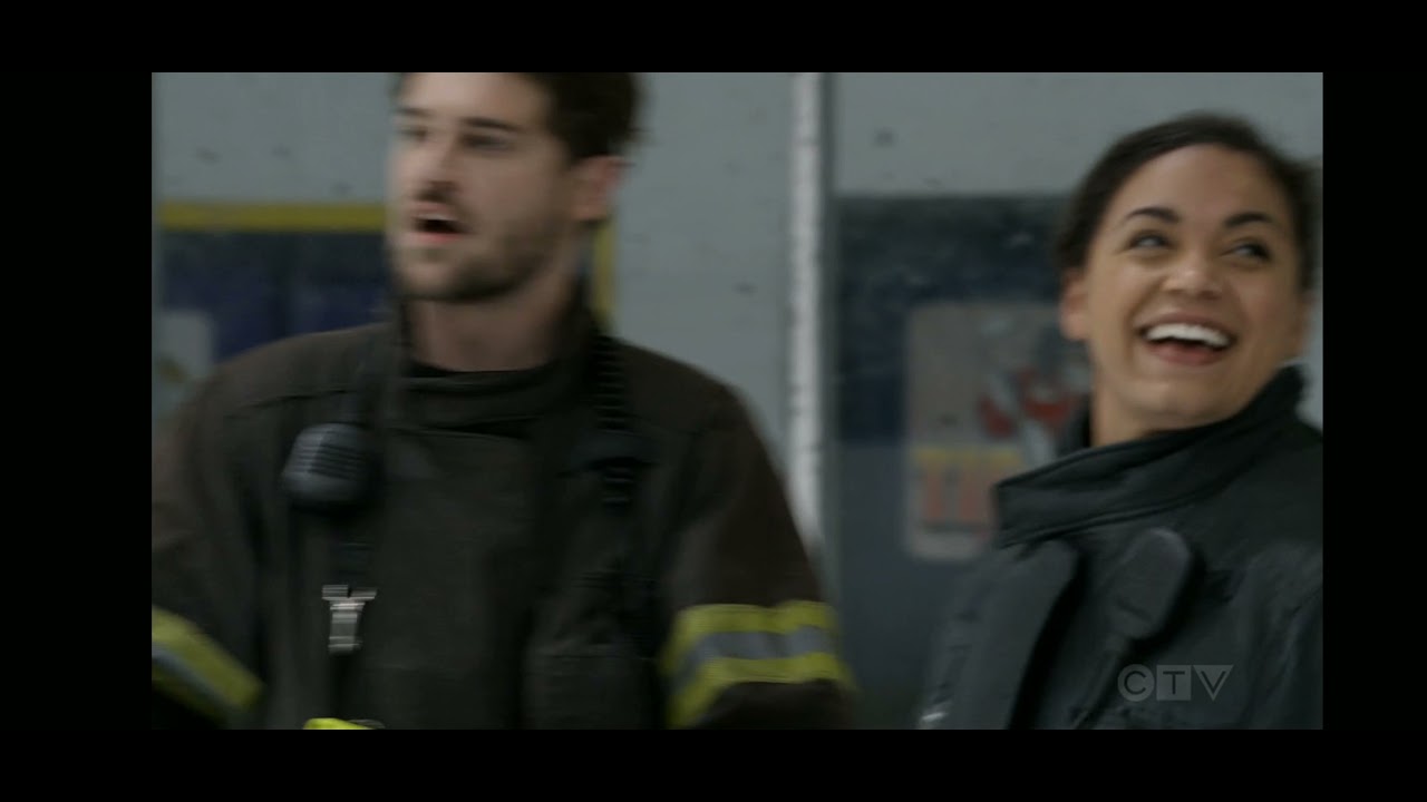 Station 19 Firefighters chase Zamboni on fire Season 4 Episode 11
