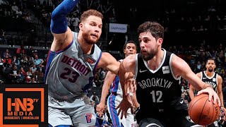 Detroit Pistons vs Brooklyn Nets Full Game Highlights | 10.31.2018, NBA Season