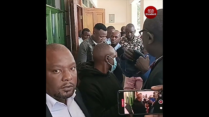 Constable Ephantus Njeru detained further over the killing of a protestant in Nakuru, to face murder