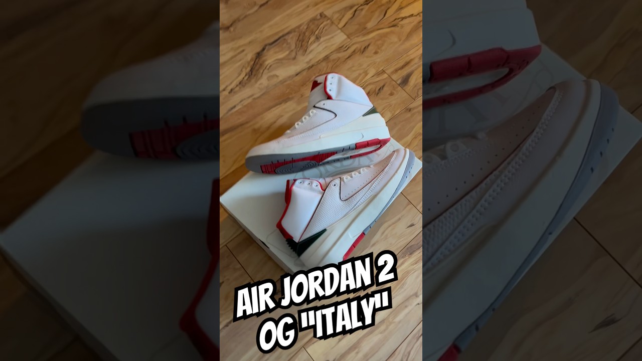 Finally got a pair!  AIR JORDAN 2 “ITALY” closest we got to the OG. Anyone else cop?