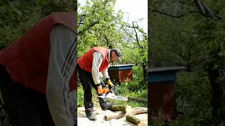 Простые правила предотвращающие перегрев двигателя #shorts #chainsaw