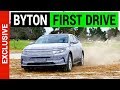 World exclusive byton mbyte first test drive  review