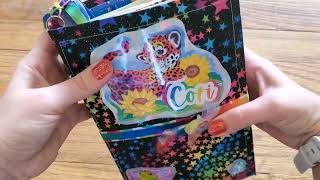 Colorful Lisa Frank inspired Journal Flip Through