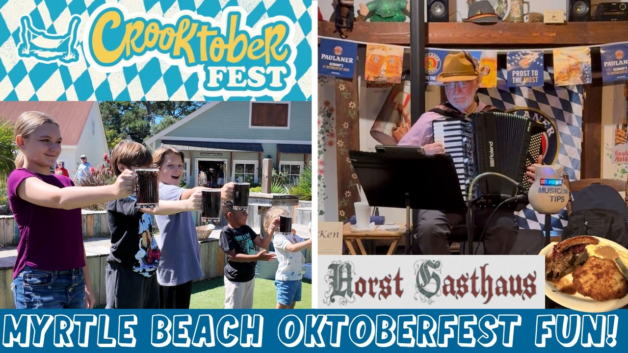 Celebrating Oktoberfest in Myrtle Beach: Crooktober Fest at Barefoot Landing & Horst Gasthaus