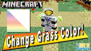 How You Can Get Different Biome Grass Color in Minecraft Java - Change the Color Map