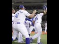 Team Nicaragua walks off as winners 💥 #WorldBaseballClassic