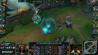 Galio's empowered auto bug - G2 vs GAM