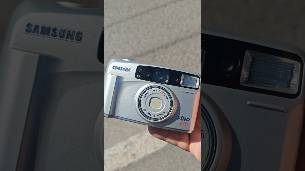 Почему сейчас так ценяться плёночные фотоаппараты? Samsung Fino 800 за 100 грн с барахолки 