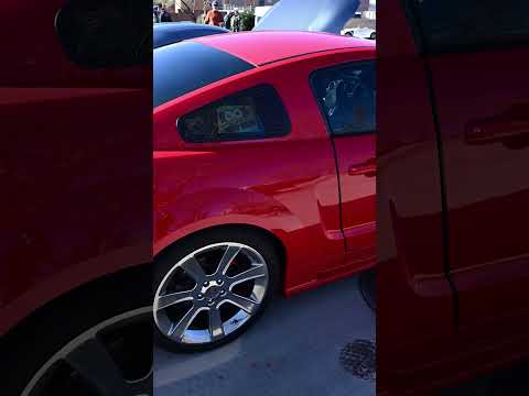 Red Saleen Ford Mustang