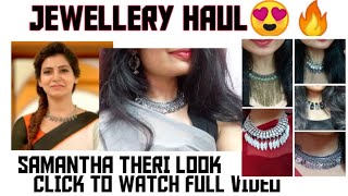 2019'S BEST JEWELLERY HAUL | SAREE AND WESTERN WEAR | STYLING TIPS|AFFORDABLE screenshot 3