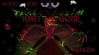 Alastor's Secret Puppet Master, REVEALED!! - #theory #hazbinhotel #alastortheradiodemon