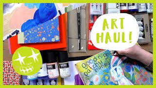 Art Haul  Inks and Watercolours  Choosing Keeping & Jackson's Art