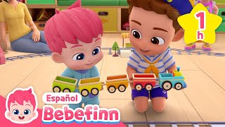 1 Hora⏰ de Las Mejores Canciones Infantiles de Bebefinn | Bebefinn en español