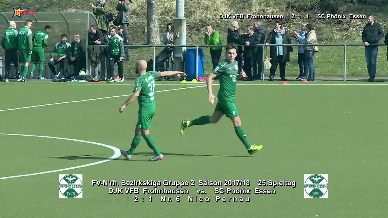 FV N'rh  BZ Liga Gr2 Saison 2017 18 SP25 DJK VFB Frohnhausen vs  SC Phönix Essen 25 3 2018
