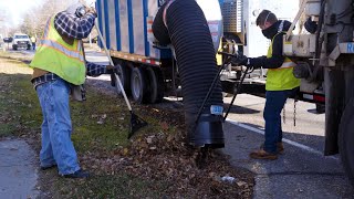 Livonia DPW Leaf Pickup Program