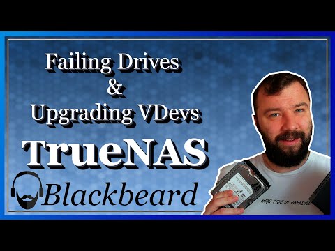 Replace Failed Disk & Upgrade VDev Size | Managing TrueNAS Core