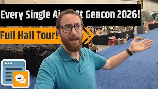 Every Single Aisle At Gencon 2026! - Browsing the Entire Gencon!!