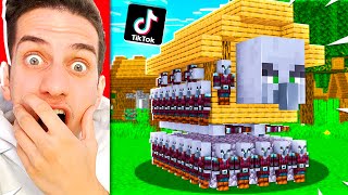 I Tested 60 More VIRAL TIKTOK MINECRAFT HACKS! **THEY WORKED**