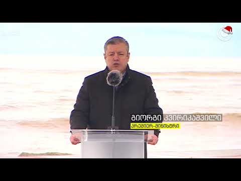 ანაკლიის ღრმაწყლოვანი პორტის მშენებლობა დაიწყო