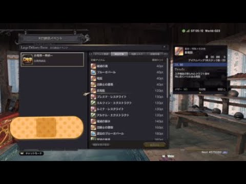 【DDON】久しぶりに白竜祭納品＆ちょいクエの冒険出るだけ！