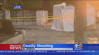 El Sereno Shooting Leaves Man Dead