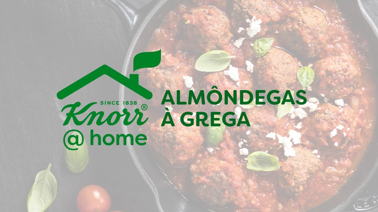 ALMÔNDEGAS À GREGA COZINHA DE FUSÃO KNORR