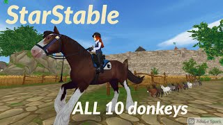 ALL donkey locations [PART 1] Star Stable