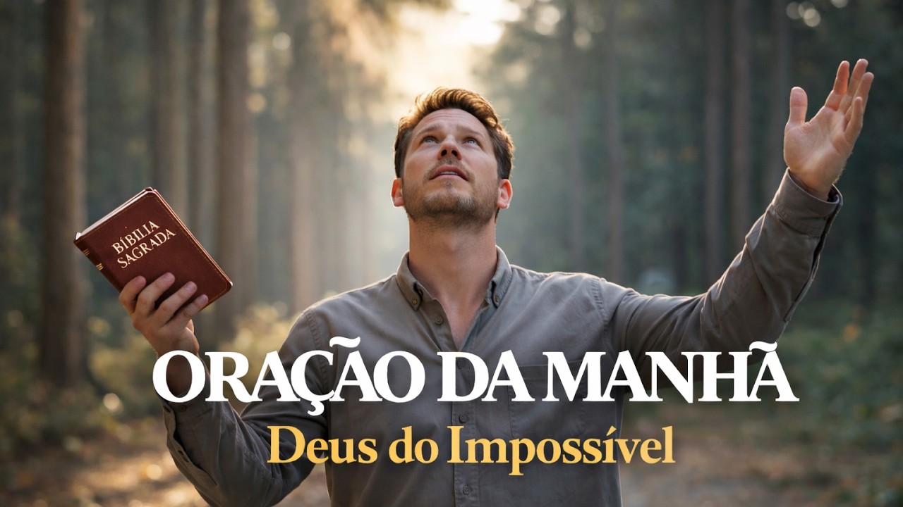 ORAÇÃO DA MANHÃ DE HOJE | SALMO 91 PARA QUEBRAR ATAQUES ESPIRITUAIS E RECEBER LIVRAMENTO