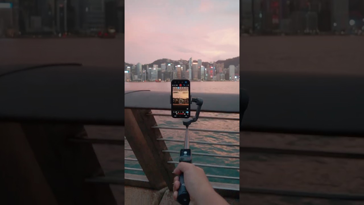 Osmo Mobile 8Pで簡単トランジション。🛗✨