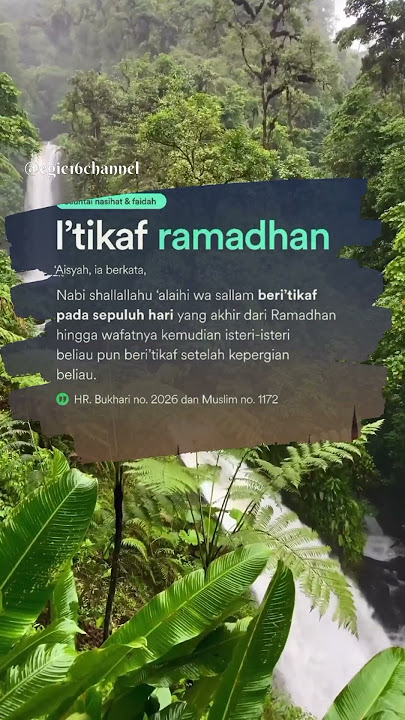 I'tikaf ramadhan#shorts #infoislam #dakwahsingkat #dakwah #tauziah #hijrah #ceramah #kutipanislami