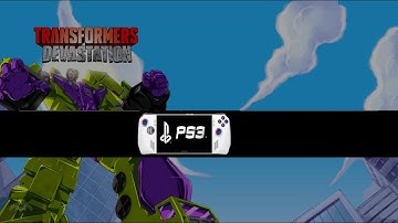 Transformers Devastation  ★ PlayStation 3 Game  {{playable}} List ( RPCS3 - ASUS ROG ALLY)