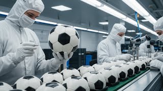 Inside The World Cup Football Factory - FULL Manufacturing Process REVEALED