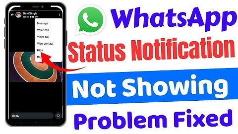 NEW UPDATE Whatsapp status notifications || How to get status notifications in whatsapp Kya hai?