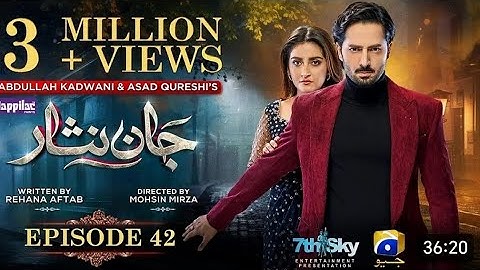 Jaan Nisar Ep 42 - Eng Sub] - DigitallyPresented by Happilac Paints - 9th Aug2024 - Har Pal Geo