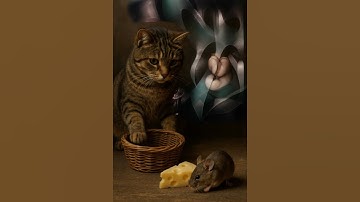 Shocking! 😱😱The cat sets a trap and waits in silence やばすぎ！😱😱猫は罠を仕掛けて静かに待っている #shorts #tabbycat #trap