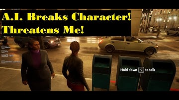 AI Breaks Character! Threatens Me!