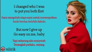 Adele - Easy On Me ( Lyrics video dan terjemahan )