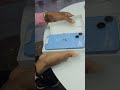 IPhone 14 Blue Unboxing Ghubmobile Smartphone Retro Unboxing 