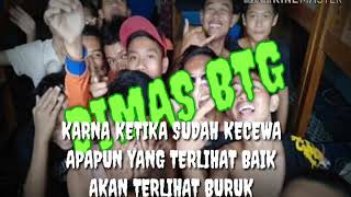 Jangan menangis untukku