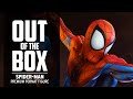 Spiderman premium format figure unboxing  out of the box