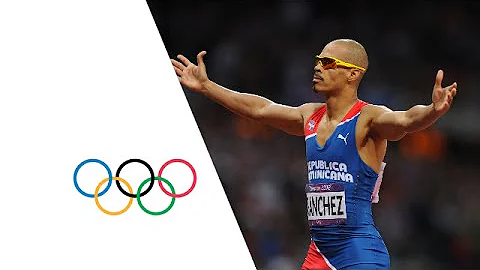 Felix Sanchez Wins 400m Hurdles Gold | London 2012...