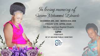 CELEBRATING THE LIFE OF SUZANNE MOHAMMED EDWARDS
