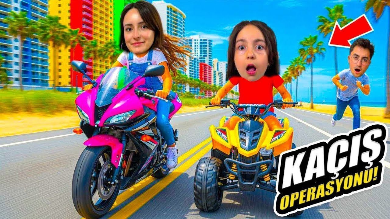 ZEYNEP VE HİRANUR GECE GİZLİCE EVDEN KAÇIŞ OPERASYONU‼️