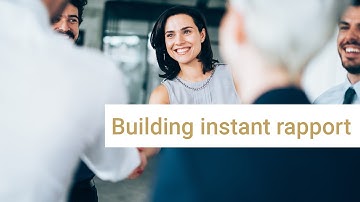 How to build instant rapport in a job interview