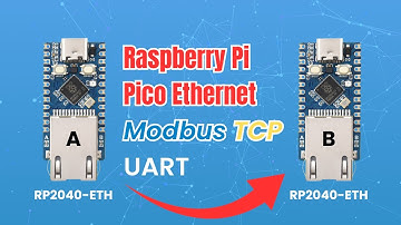 Raspi Pico Ethernet Modbus TCP UART