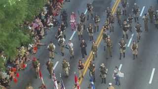 Dragoncon Parade 2012 - High Angle (Part 1)
