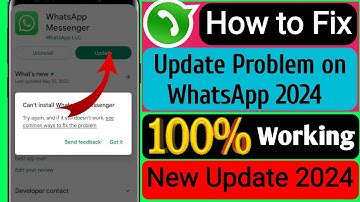 How to Fix WhatsApp Update Problem (2024)?