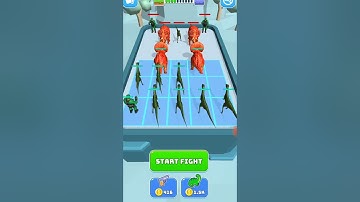 MAX LEVEL in Dinosaur Merge Master Battle Game TREX Android iOS Mobile game Game ARIJIT Gamer Best
