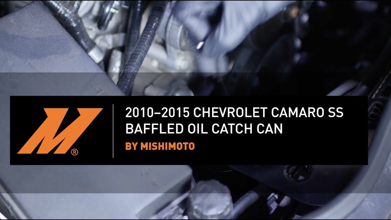 2010-2015 Chevrolet Camaro SS Baffled Oil Catch Can Installation Guide by Mishimoto
